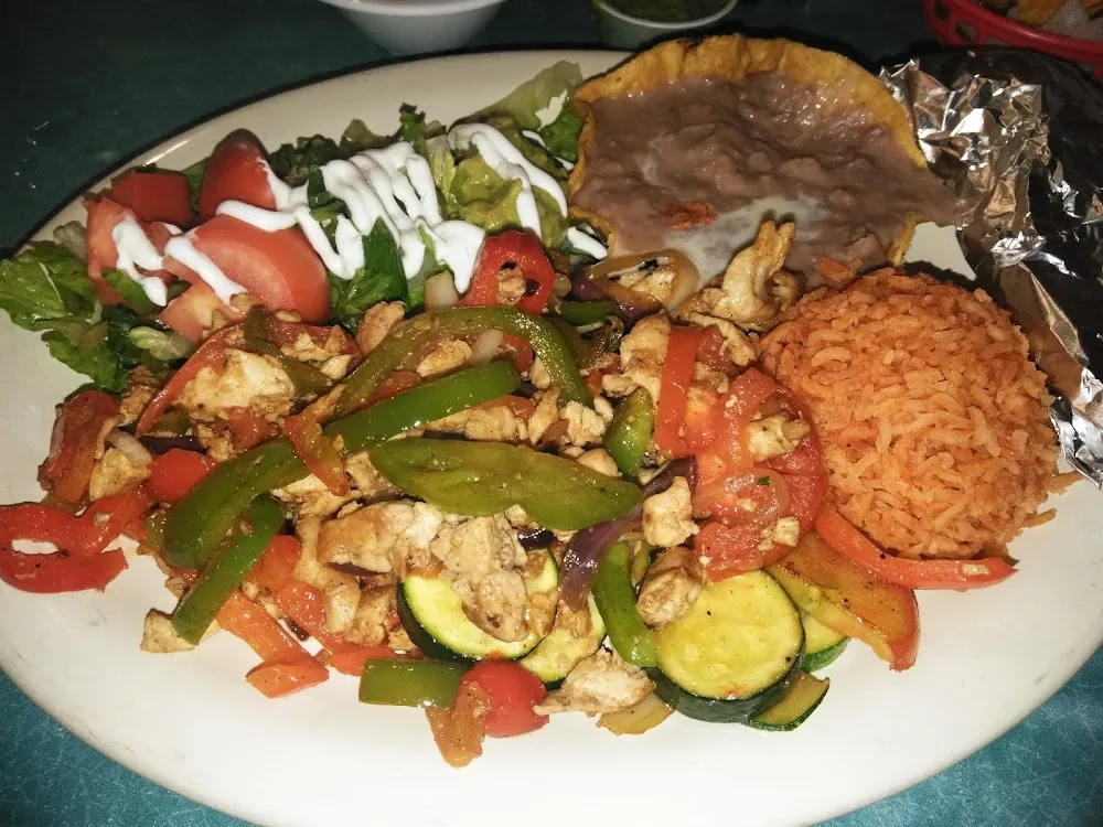 Chicken Fajita Lunch