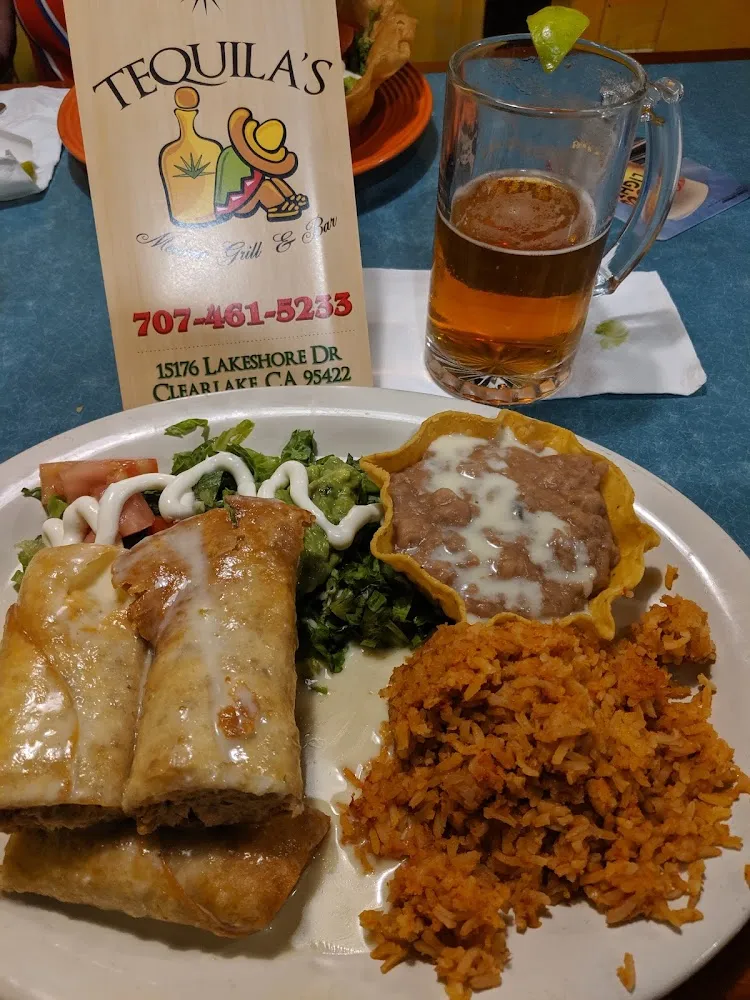 Chimichanga Dinner