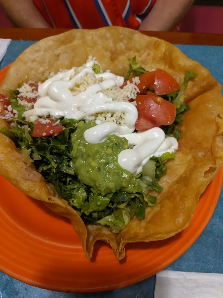 One Tostada One Enchilada